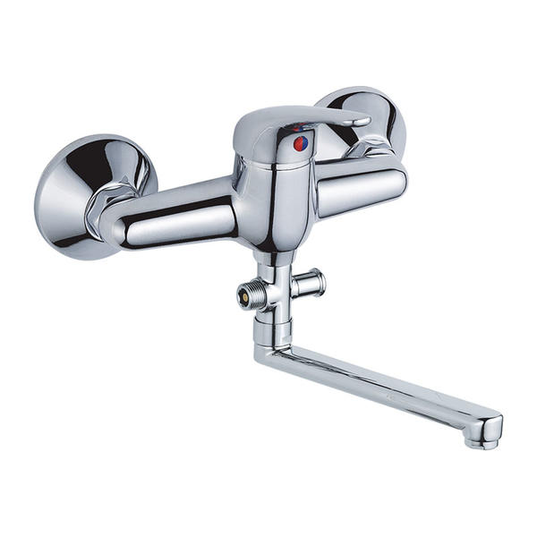 1801-10 Single lever wall kitchen mixer
