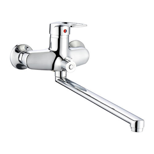 18016-10 Wall Mounted Kitchen Faucet With Diverter 