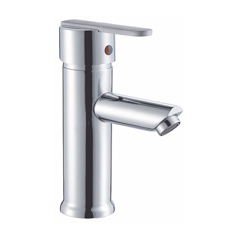 18020-6A Single Lever Basin Mixer Short Plain Spout 