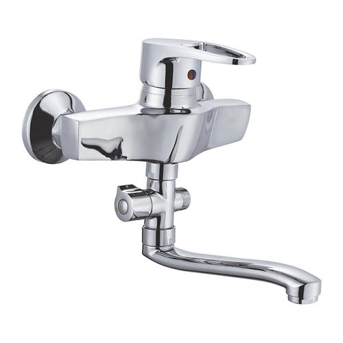 1804-1B Single Lever Wall Kitchen Faucet