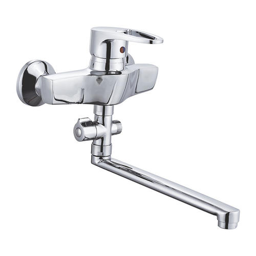 1804-1C Single Lever Wall Kitchen Faucet