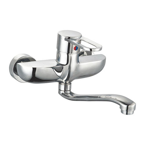 1805-1 Single Lever Wall Kitchen Faucet 