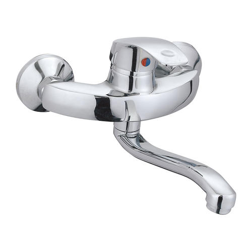 1809-1 Single Lever Wall Kitchen Faucet 
